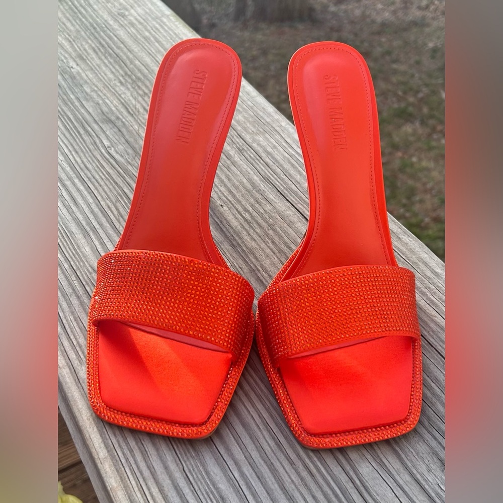 Steve Madden Women's Yara High-Heel Mule Sandals - Picture 5 of 6